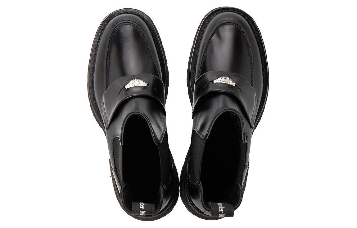 Purchase Alexander McQueen Chelsea Boot 'Black Leather' 727823WHSWE1081