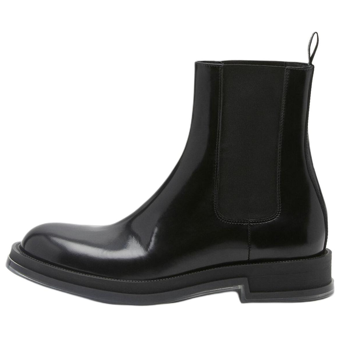 Alexander McQueen Chelsea Boot 'Black Leather' 794479WIFW21256