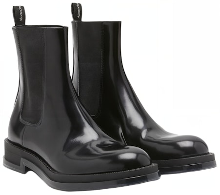 Alexander McQueen Chelsea Boot 'Black Leather' 794479WIFW21256 Shop Alexander McQueen Chelsea Boot 'Black Leather' 794479WIFW21256