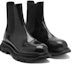 Lookbook Alexander McQueen Chelsea Boot 'Kulit Hitam Selesa' 782441WIF511000