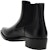 Alexander McQueen But Chelsea 'Slip-On Kulit Hitam' 750380WIDY21081