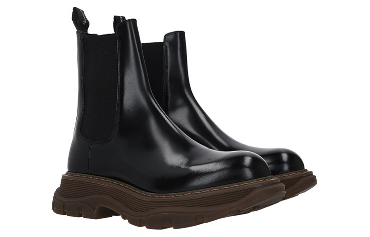 Order Alexander McQueen Chelsea Boot 'Hitam Suede' 662669WHZ8G1398