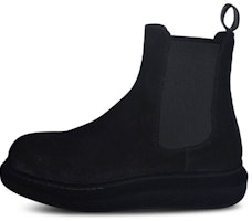 Alexander McQueen Chelsea Boot 'Black Velvet' 625181WHXKB1000 Alexander McQueen Chelsea Boot 'Black Velvet' 625181WHXKB1000