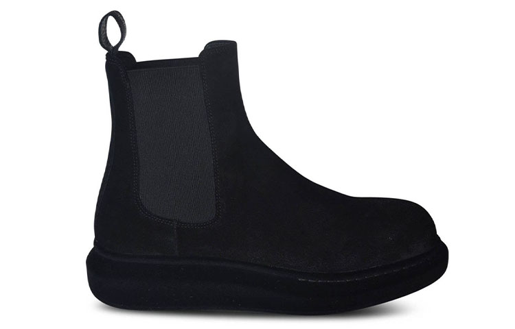 Order Alexander McQueen Chelsea Boot 'Black Velvet' 625181WHXKB1000