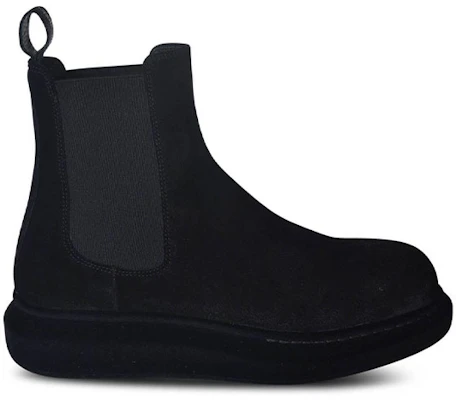 Alexander McQueen Chelsea Boot 'Black Velvet' 625181WHXKB1000 Order Alexander McQueen Chelsea Boot 'Black Velvet' 625181WHXKB1000