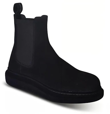 Alexander McQueen Chelsea Boot 'Black Velvet' 625181WHXKB1000 Lookbook Alexander McQueen Chelsea Boot 'Black Velvet' 625181WHXKB1000