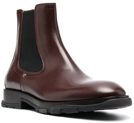Alexander McQueen Chelsea Boot 'Chocolate Leather' 728257WHSWP2108 Order Alexander McQueen Chelsea Boot 'Chocolate Leather' 728257WHSWP2108