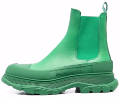 Alexander McQueen Chelsea Boot 'Green Smooth Leather' 634617WHZ613117 Alexander McQueen Chelsea Boot 'Green Smooth Leather' 634617WHZ613117