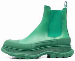 Alexander McQueen Chelsea Boot 'Green Smooth Leather' 634617WHZ613117 Alexander McQueen Chelsea Boot 'Green Smooth Leather' 634617WHZ613117