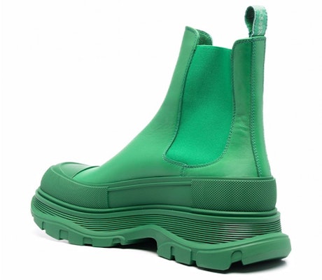 Alexander McQueen Chelsea Boot 'Green Smooth Leather' 634617WHZ613117 Lookbook Alexander McQueen Chelsea Boot 'Green Smooth Leather' 634617WHZ613117