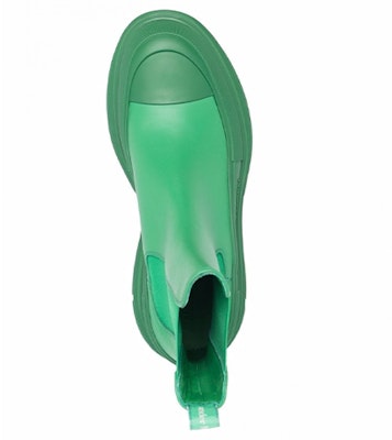 알렉산더 맥퀸 그린 스무스 레더 첼시 부츠 634617WHZ613117 Shop 알렉산더 맥퀸 그린 스무스 레더 첼시 부츠 634617WHZ613117