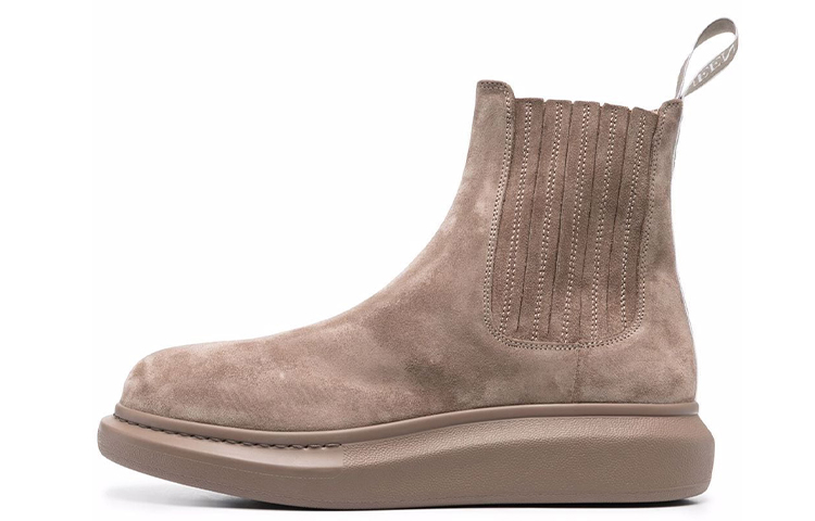 Buy Alexander McQueen Chelsea Boot 'Khaki' Pria Terbaru 688533WIA571809