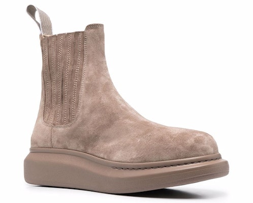 Alexander McQueen Chelsea Boot 'Khaki' Lelaki Kasut Bot 688533WIA571809 Order Alexander McQueen Chelsea Boot 'Khaki' Lelaki Kasut Bot 688533WIA571809