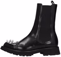 Alexander McQueen Chelsea Boot 'Leather Studs Black' 705082WIC641081 Alexander McQueen Chelsea Boot 'Leather Studs Black' 705082WIC641081
