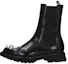 Buy Alexander McQueen Botas Chelsea 'Cuero con Tachuelas Negras' 705082WIC641081