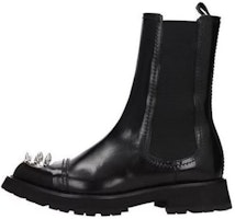 Alexander McQueen Chelsea Boot 'Leather Studs Black' 705082WIC641081 Alexander McQueen Chelsea Boot 'Leather Studs Black' 705082WIC641081