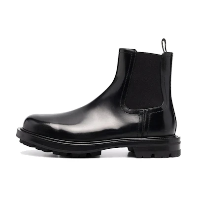 Alexander McQueen Chelsea Boots 'All Black'