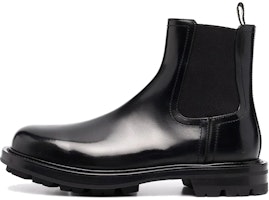 Alexander McQueen Chelsea Boots 'All Black' 683568WHZ841000 Alexander McQueen Chelsea Boots 'All Black' 683568WHZ841000