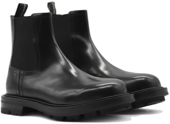 Alexander McQueen Chelsea Boots 'All Black' 683568WHZ841000 Lookbook Alexander McQueen Chelsea Boots 'All Black' 683568WHZ841000