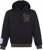 Alexander McQueen Chest Print Pullover Hoodie Black () 661262-RRT15-1000 Alexander McQueen Chest Print Pullover Hoodie Black () 661262-RRT15-1000
