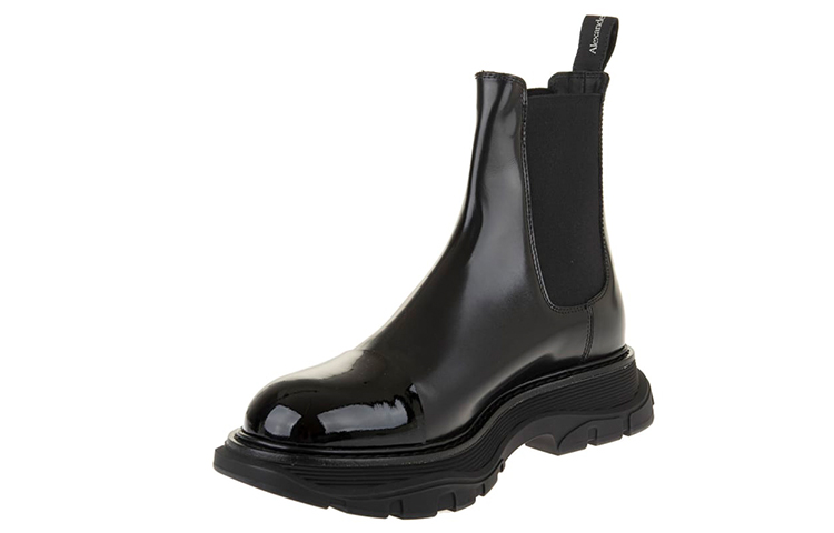 Alexander McQueen Chunky Chelsea Boot 'Black' 圖 3