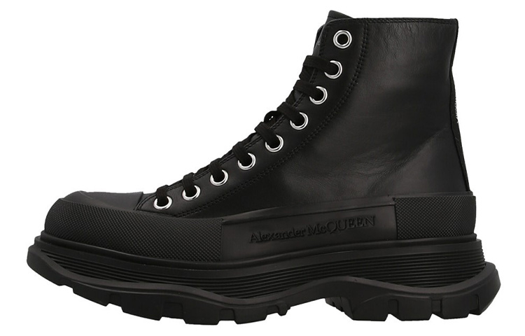 Alexander McQueen Chunky High-top Sneakers 'Black'