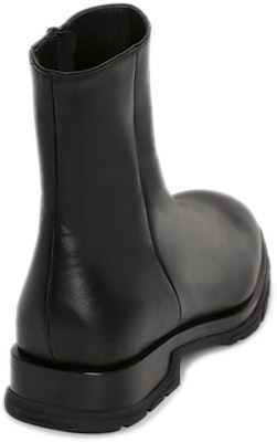 Alexander McQueen Half Leather Boot 'Black' 682816WHFLE1000 Shop Alexander McQueen Half Leather Boot 'Black' 682816WHFLE1000