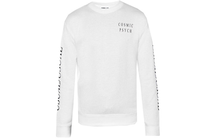 Alexander McQueen Cotton Letter Print Sweatshirt White 348190-RIT25-9000