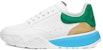 Alexander McQueen Court 'Emerald Splice' Kasut Hijau Zamrud 634618WIA979454