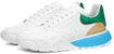 Alexander McQueen Court 'Emerald Splice' Kasut Hijau Zamrud 634618WIA979454