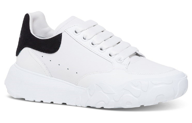 Lookbook アレキサンダー・マックイーン コート『ホワイト ブラック』634619WIA9A9061 634619WIA9A9061