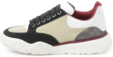 Alexander McQueen Court Paneled Low-Top Sneakers 'Beige White Red' 750365W4WL12129 Alexander McQueen Court Paneled Low-Top Sneakers 'Beige White Red' 750365W4WL12129