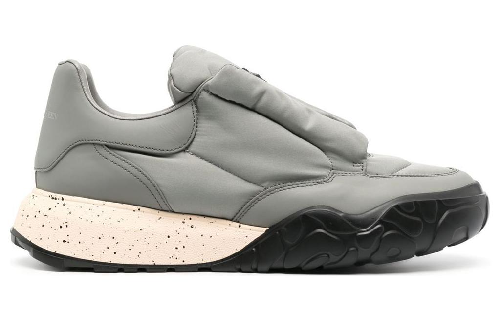Order Alexander McQueen Court Puffer Trainer 'Gravel' Sepatu Olahraga 711129-W4RQH-1191