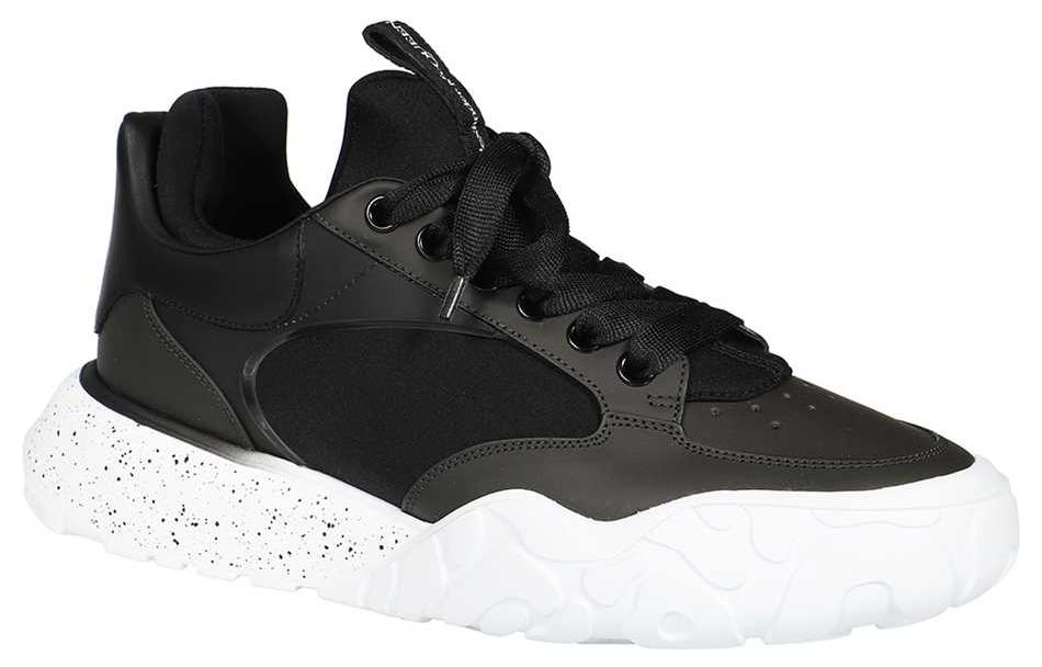 Lookbook Alexander McQueen Court Tech Trainer 'Hitam' 727366-WIAAU-1558
