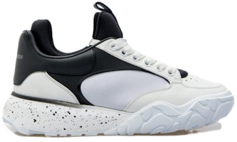 亞歷山大·麥昆 皮革 繫帶 減震 低幫 運動休閒鞋 黑白 Order 亞歷山大·麥昆 皮革 繫帶 減震 低幫 運動休閒鞋 黑白