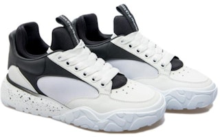 亞歷山大·麥昆 皮革 繫帶 減震 低幫 運動休閒鞋 黑白 Lookbook 亞歷山大·麥昆 皮革 繫帶 減震 低幫 運動休閒鞋 黑白