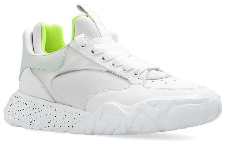 Alexander McQueen Court Tech Trainer 'White Green' 圖 2