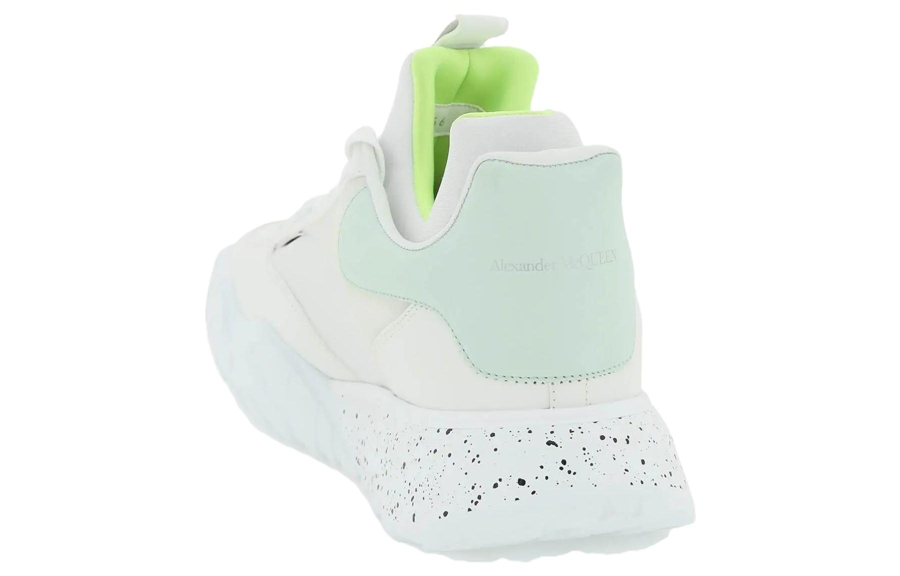Purchase Alexander McQueen Court Tech Trainer ''Wit Groen'' 727366-WIAAT-8925