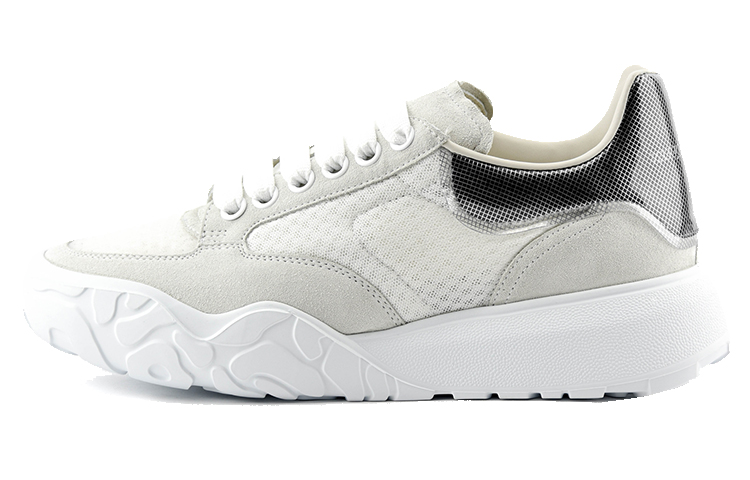 Alexander McQueen Court Trainer 'Beige White' 662662W4QH19340