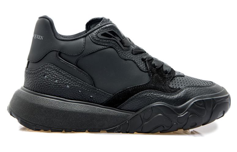 Order Alexander McQueen Court Trainer 'Black Leather' 705121WICDE1081