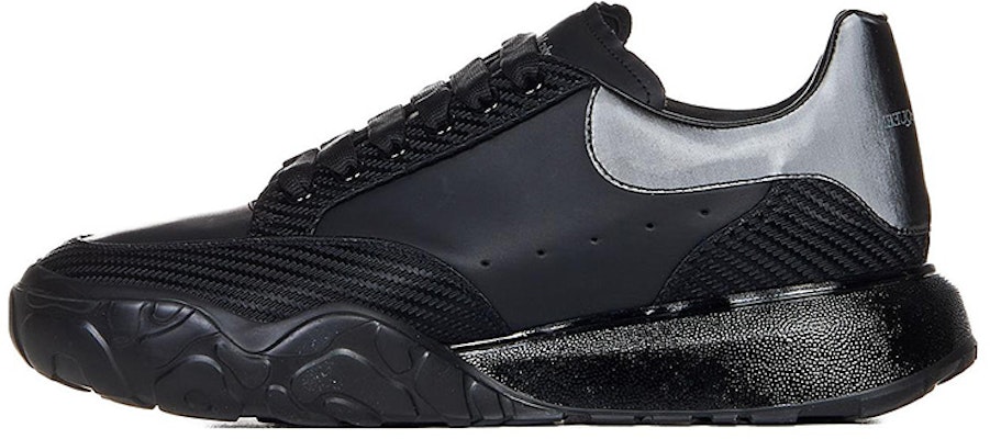 Alexander McQueen Court Trainer 'Black Low-Top' 735785WID6E1000 Buy Alexander McQueen Court Trainer 'Black Low-Top' 735785WID6E1000