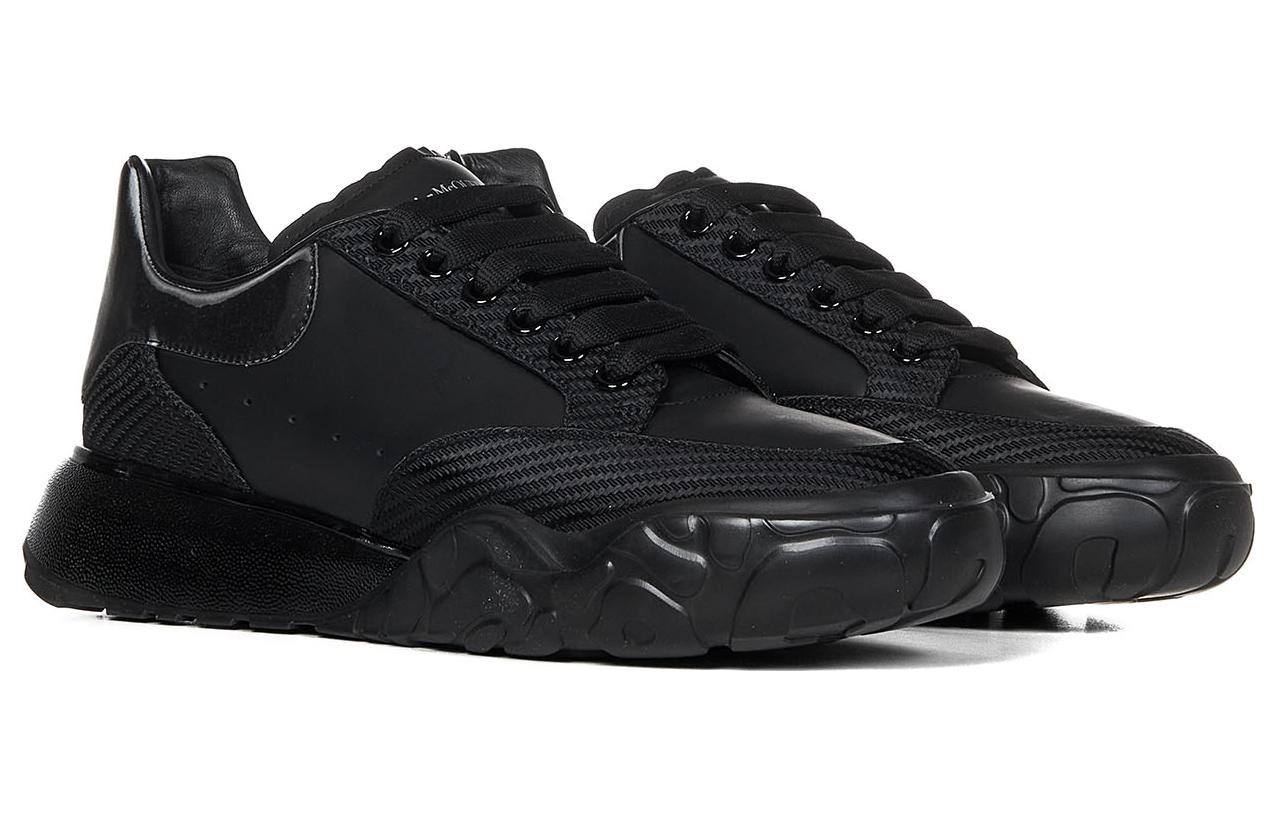 Order Alexander McQueen Court Trainer 'Black Low-Top' 735785WID6E1000