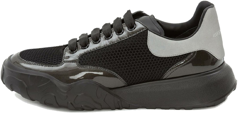Alexander McQueen Court Trainer 'Black Nappa Leather' 645889W4P411069 Buy Alexander McQueen Court Trainer 'Black Nappa Leather' 645889W4P411069