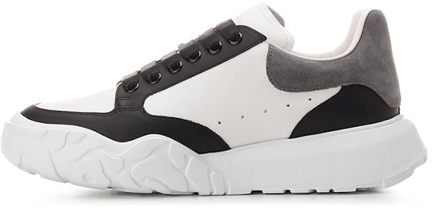 알렉산더 맥퀸 코트 트레이너 '블랙 화이트 아크틱 그레이' 705117-WICD8-9882 Buy 알렉산더 맥퀸 코트 트레이너 '블랙 화이트 아크틱 그레이' 705117-WICD8-9882