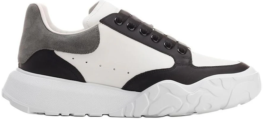 Alexander McQueen Court Trainer 'Hitam Putih Arctic Kelabu' 705117-WICD8-9882 Order Alexander McQueen Court Trainer 'Hitam Putih Arctic Kelabu' 705117-WICD8-9882