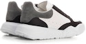 Lookbook Alexander McQueen Court Trainer 'Hitam Putih Arctic Kelabu' 705117-WICD8-9882
