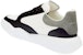 Alexander McQueen Court Trainer 'Hitam Putih Arctic Kelabu' 705117-WICD8-9882