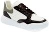 Purchase Alexander McQueen Court Trainer 'Hitam Putih Arctic Kelabu' 705117-WICD8-9882