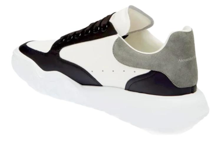 Details for Alexander McQueen Court Trainer 'Hitam Putih Arctic Kelabu' 705117-WICD8-9882