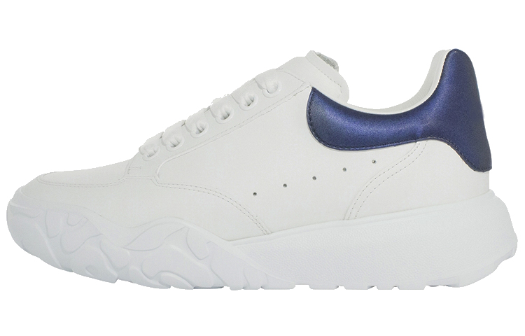 Alexander McQueen Court Trainer 'Blue Leather' 667803WIA9J9095